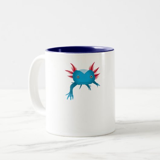 Something in my drink zweifarbige tasse (Vorderseite Links)