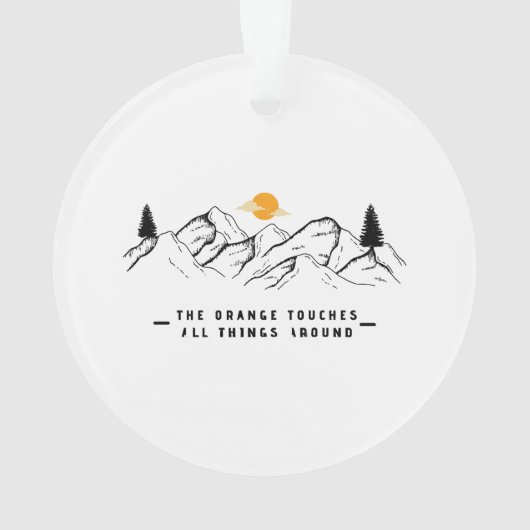 SOMETHING IN THE ORANGE ORNAMENT (Rückseite)