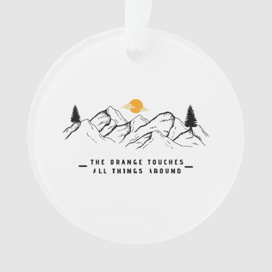 SOMETHING IN THE ORANGE ORNAMENT (Vorderseite)