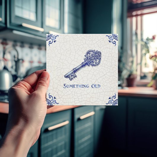 Something Old | Delft Blue Dutch Style  Fliese