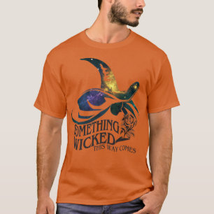 Something Wicked This Way Comes Spooky Witches Hal T-Shirt