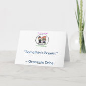 Somethins Brewin' Karte (Rückseite)