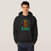 Sometimes A King Has To Remind Fools Why He Is A K Hoodie (Vorne ganz)