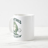 Sometimes I Just Be Fartin' Frog Funny Fart Kaffeetasse (Vorderseite Links)