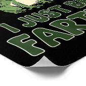 Sometimes I Just Be Fartin' Frog Funny Meme For Me Poster (Ecke)