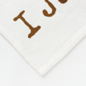 Sometimes I Just Be Fartin’ Frog Funny Rude Silly  Fleecedecke (Ecke)