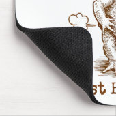 Sometimes I Just Be Fartin’ Frog Funny Rude Silly Mousepad (Ecke)
