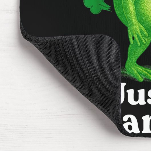 Sometimes I Just Be Fartin' Frog Funny Sarcastic S Mousepad (Ecke)
