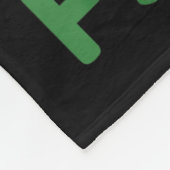 Sometimes I Just Be Fartin, Funny Frog  Fleecedecke (Ecke)