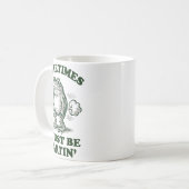 Sometimes I Just Be Fartin' Funny Frog Kaffeetasse (Vorderseite Links)