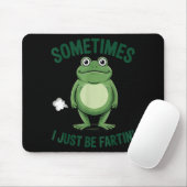 Sometimes I Just Be Farting Frog Christmas Funny F Mousepad (Mit Mouse)