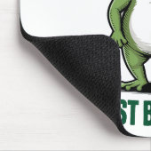 Sometimes I Just Be Farting Frog Christmas Funny F Mousepad (Ecke)