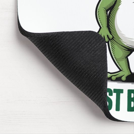 Sometimes I Just Be Farting Frog Christmas Funny F Mousepad (Ecke)