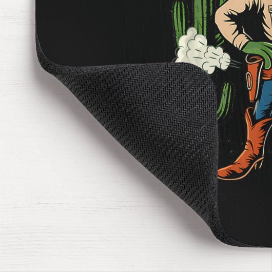 Sometimes I Just Be Farting Funny Cowboy Frog Mousepad (Ecke)