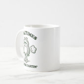Sometimes I Just Be Farting Funny Frog Kaffeetasse (Vorderseite Links)