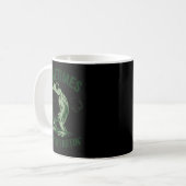 Sometimes I Just Be Farting Funny Frog Kaffeetasse (Vorderseite Links)