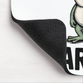 Sometimes I Just Be Farting Funny Frog Meme Animal Mousepad (Ecke)