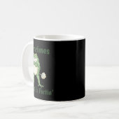 Sometimes I Just Be Farting Funny Frog Meme Funny  Kaffeetasse (Vorderseite Links)