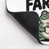 Sometimes I Just Be Farting Funny Meme Silly Frog  Mousepad (Ecke)
