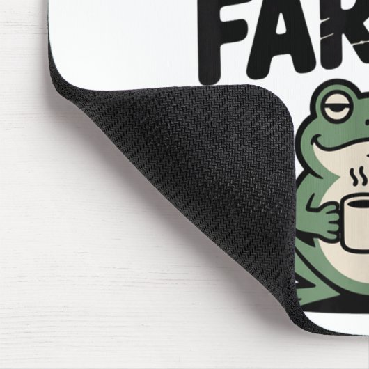 Sometimes I Just Be Farting Funny Meme Silly Frog  Mousepad (Ecke)