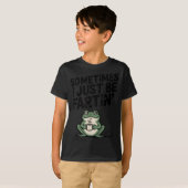 Sometimes I Just Be Farting Funny Meme Silly Frog  T-Shirt (Vorne ganz)