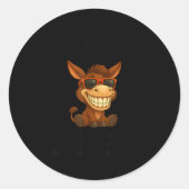 Sometimes I Sit Quietly And Wonder Why I'm Not In  Runder Aufkleber (Vorderseite)