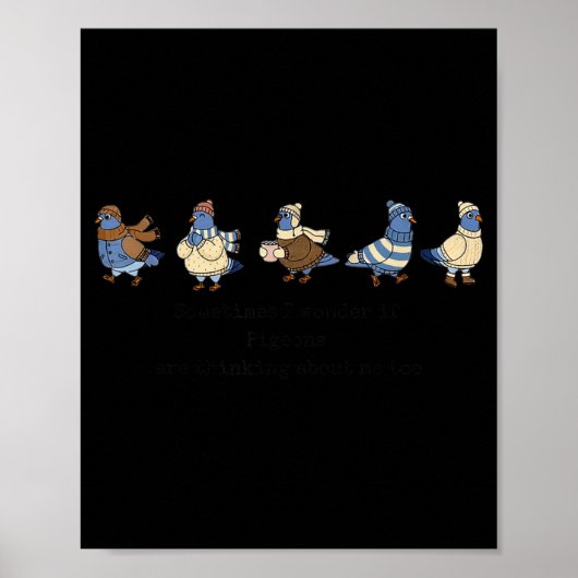 Sometimes I Wonder If Geons Are Thinking About Me  Poster (Vorne)