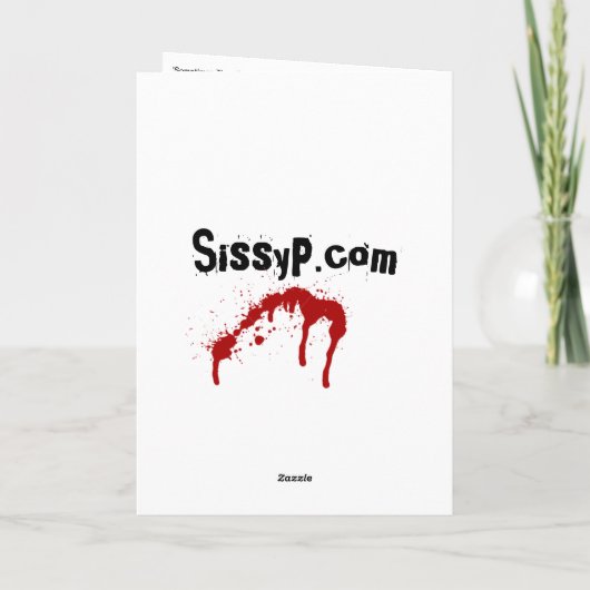 'Sometimes They Come Home' Karte (Rückseite)