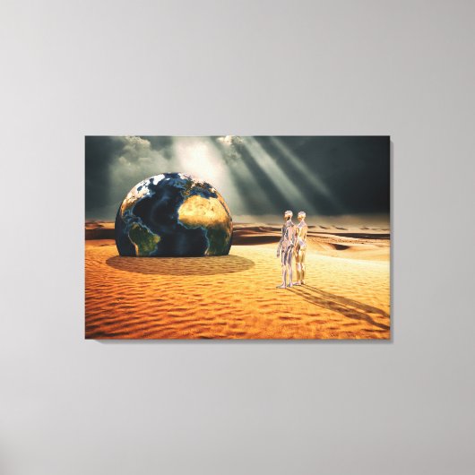 Somewhere Else – Facing the World Leinwanddruck (Vorderseite)