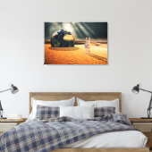 Somewhere Else – Facing the World Leinwanddruck (Insitu (Schlafzimmer))