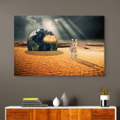 Somewhere Else – Facing the World Leinwanddruck