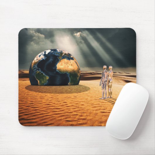Somewhere Else – Facing the World Mousepad (Mit Mouse)
