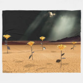 Somewhere No. 3 Fleecedecke (Vorderseite (Horizontal))