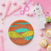 Somewhere / Sometime Dinner Plate Pappteller (Party)