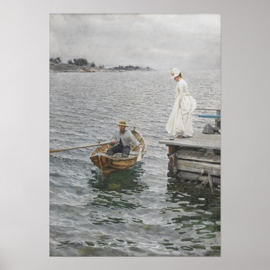 Sommarnöje, Anders Zorn Poster (Vorne)