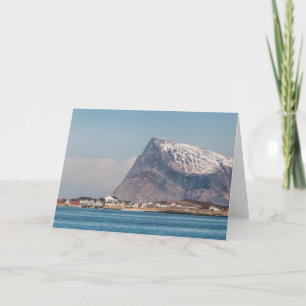 Sommaroy Island Norwegen Karte