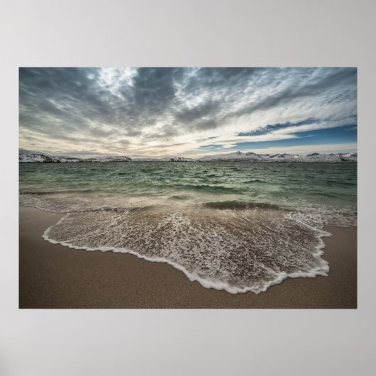 Sommaroy Seascape Foto Poster (Vorne)