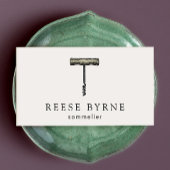 Sommelier Barkeeper Visitenkarte