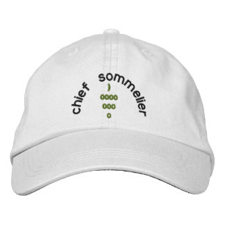 SOMMELIER HAT BESTICKTE BASEBALLKAPPE