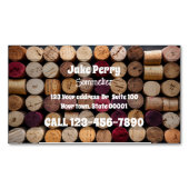 Sommelier Liquor Store Magnetische Visitenkarte (Vorderseite)