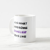 Sommelier, phantastisch kaffeetasse (Vorderseite Links)