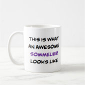 Sommelier, phantastisch kaffeetasse (Links)