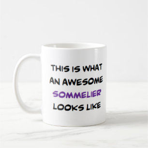 Sommelier, phantastisch kaffeetasse