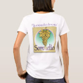 Sommelier Symbol W T - Shirt (Rückseite)