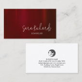 Sommelier Wine Connoiseur Visitenkarte (Vorne/Hinten)