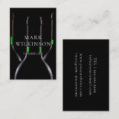 Sommelierwein-Experten-Visitenkarte Visitenkarte (Vorne/Hinten)