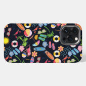 Sommer 01.b.Schwarze BG iPhone Hülle (Rückseite (Horizontal))