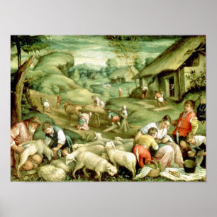 Sommer, 1570-80 poster