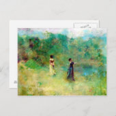 Sommer 1890 postkarte (Vorne/Hinten)