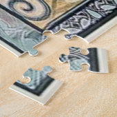 Sommer 1900: Ein Jugendstil von Mucha Puzzle (Seite)